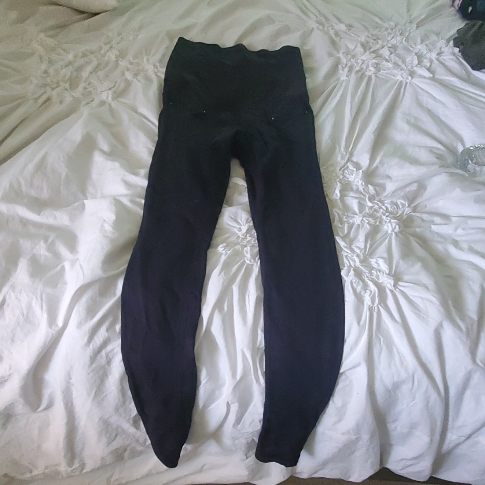 H&M Black skinny maternity pants
